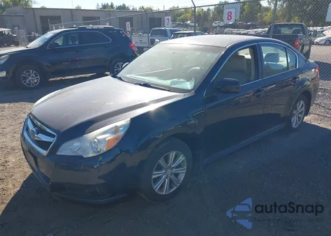 2012 Subaru Legacy 2.5I из США, поврежденный, VIN 4S3BMBA6XC3021971